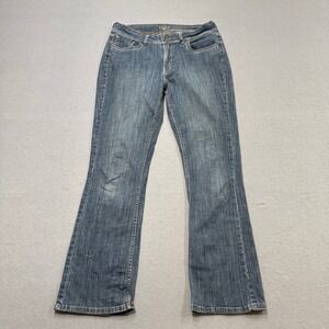 Riders By Lee Jeans Women's 12/32 Blue Denim Medium Wash Bootcut Mid Rise Fit